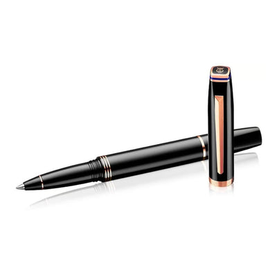 Lapis Bard Contemporary Roller Ball Pen - Black RGT