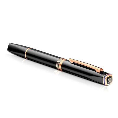 Lapis Bard Contemporary Roller Ball Pen - Black RGT