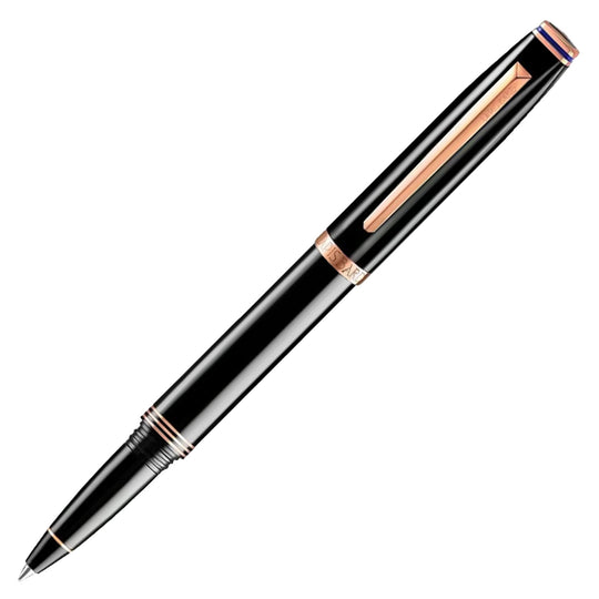 Lapis Bard Contemporary Roller Ball Pen - Black RGT