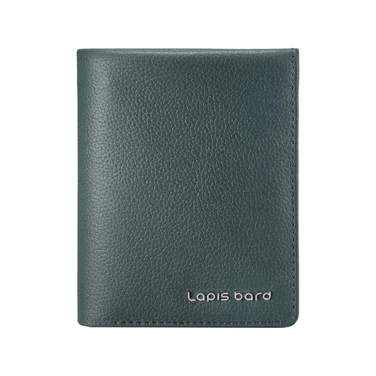 Lapis Bard Dual Compartment Bifold 6cc Wallet - Verdant