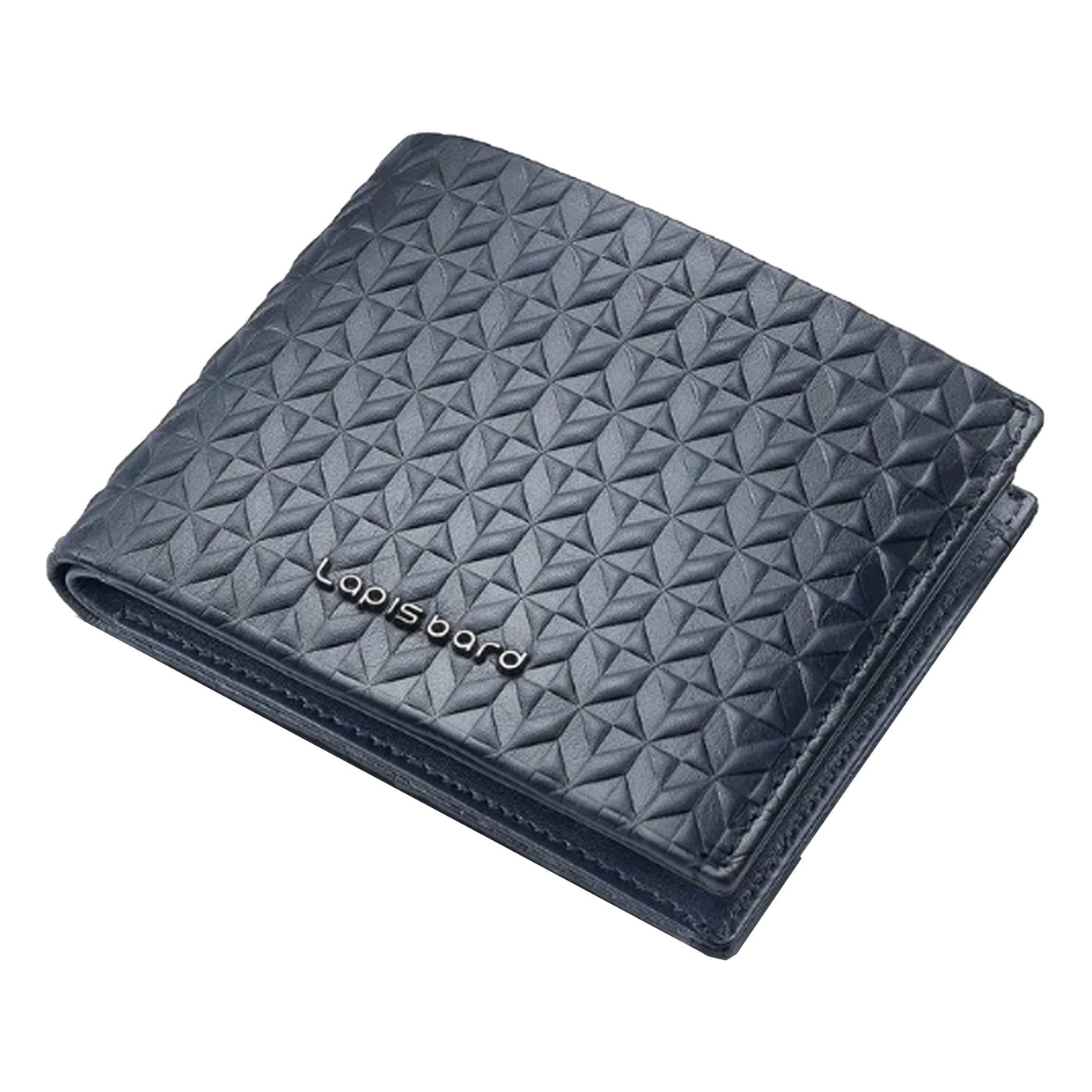 Lapis Bard Enigma Bi-Fold Wallet - Navy 2