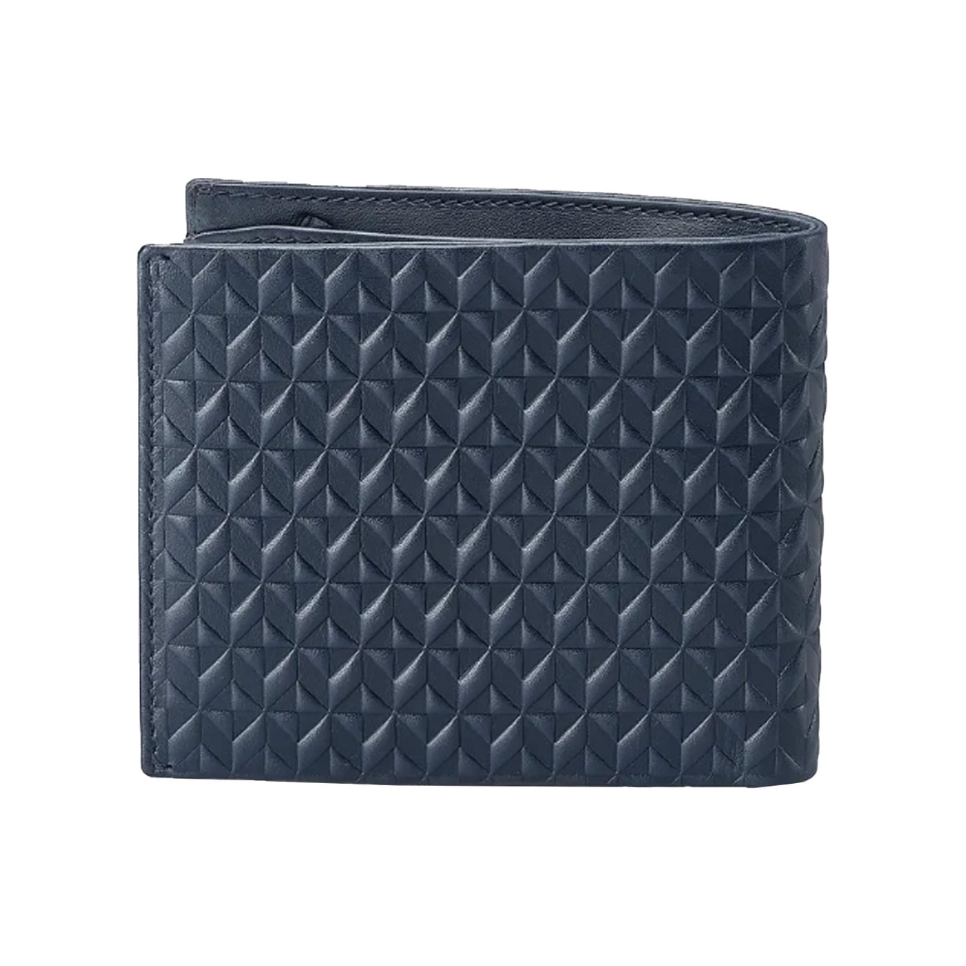 Lapis Bard Enigma Bi-Fold Wallet - Navy 8