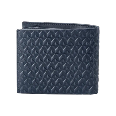 Lapis Bard Enigma Bi-Fold Wallet - Navy 8