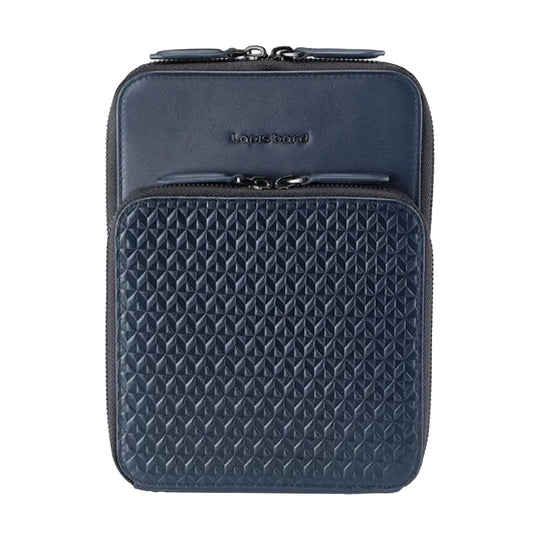 Lapis Bard Enigma Crossbody Travel Bag - Navy