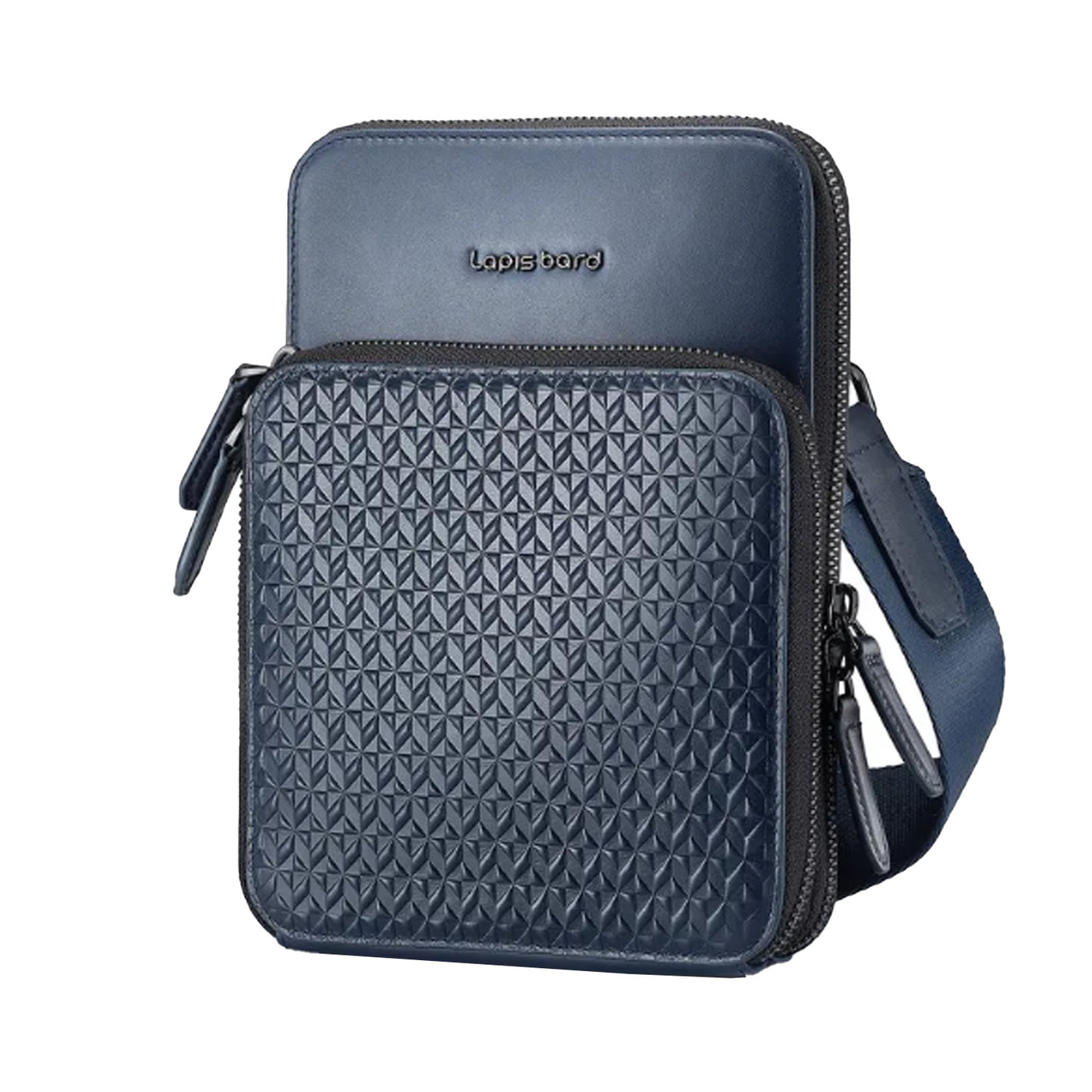 Lapis Bard Enigma Crossbody Travel Bag - Navy 2