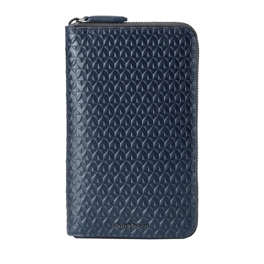 Lapis Bard Enigma Passport Wallet - Navy