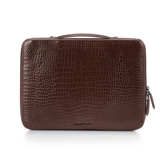 Lapis Bard Mandeville 13inch Laptop Sleeve - Dark Brown