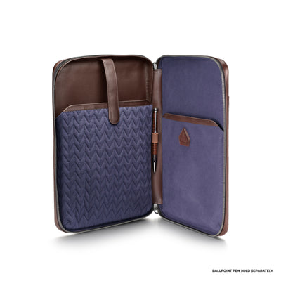 Lapis Bard Mandeville 13inch Laptop Sleeve - Dark Brown
