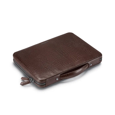 Lapis Bard Mandeville 13inch Laptop Sleeve - Dark Brown