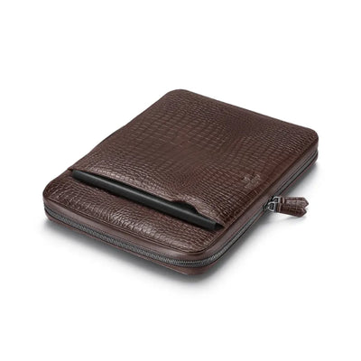 Lapis Bard Mandeville 13inch Laptop Sleeve - Dark Brown