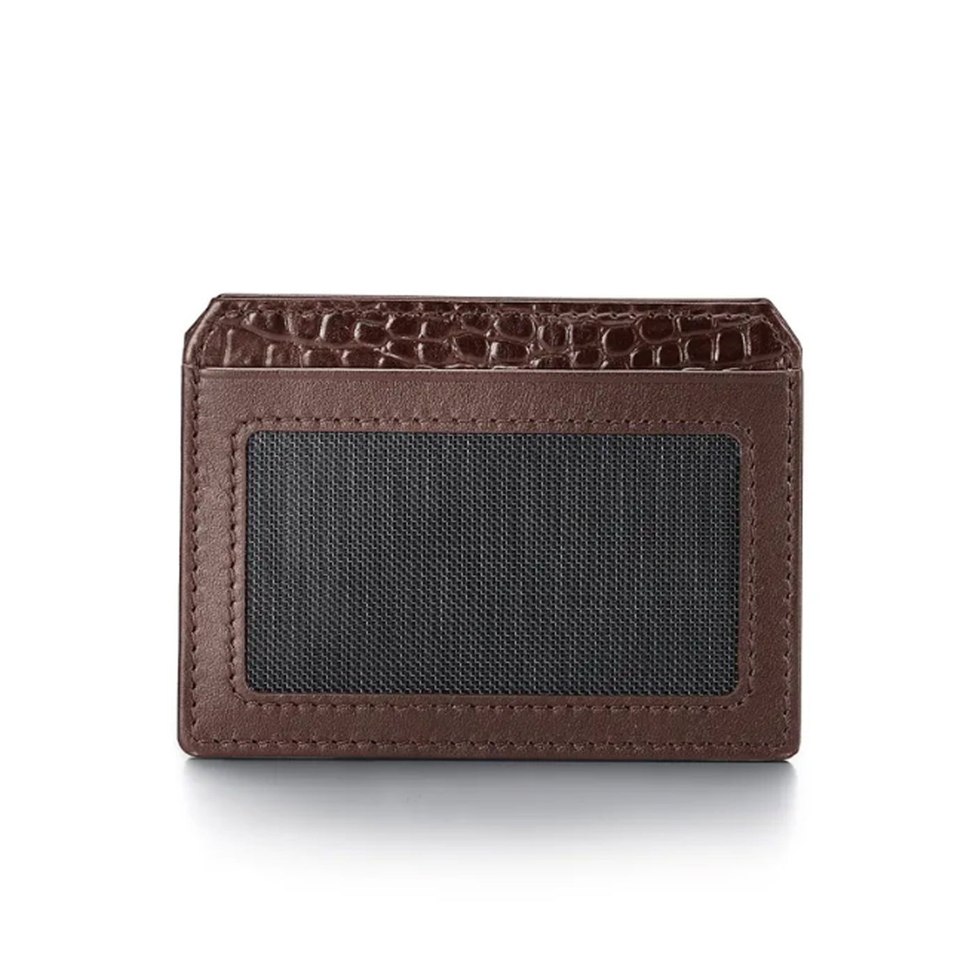 Lapis Bard Mandeville 6cc Wallet with Additional Credit Card Holder - Dark Brown
