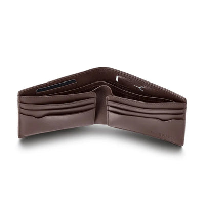 Lapis Bard Mandeville 6cc Wallet with Additional Credit Card Holder - Dark Brown
