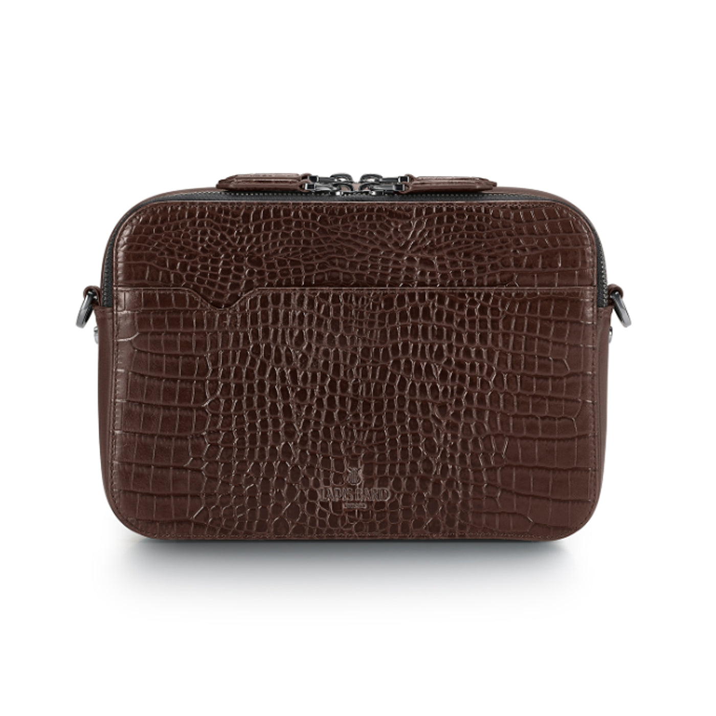 Lapis Bard Mandeville Crossbody Bag - Dark Brown