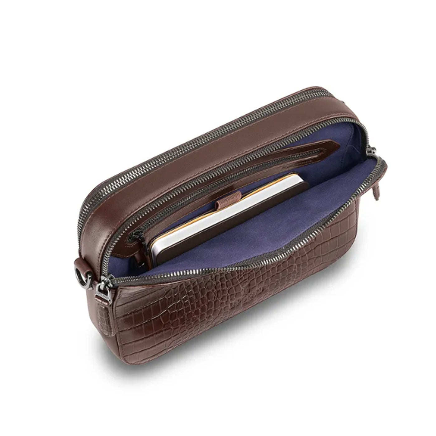 Lapis Bard Mandeville Crossbody Bag - Dark Brown