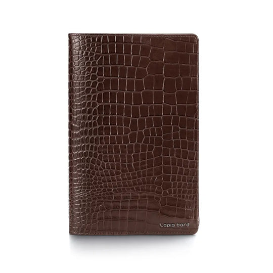 Lapis Bard Mandeville Notebook Jacket - Dark Brown