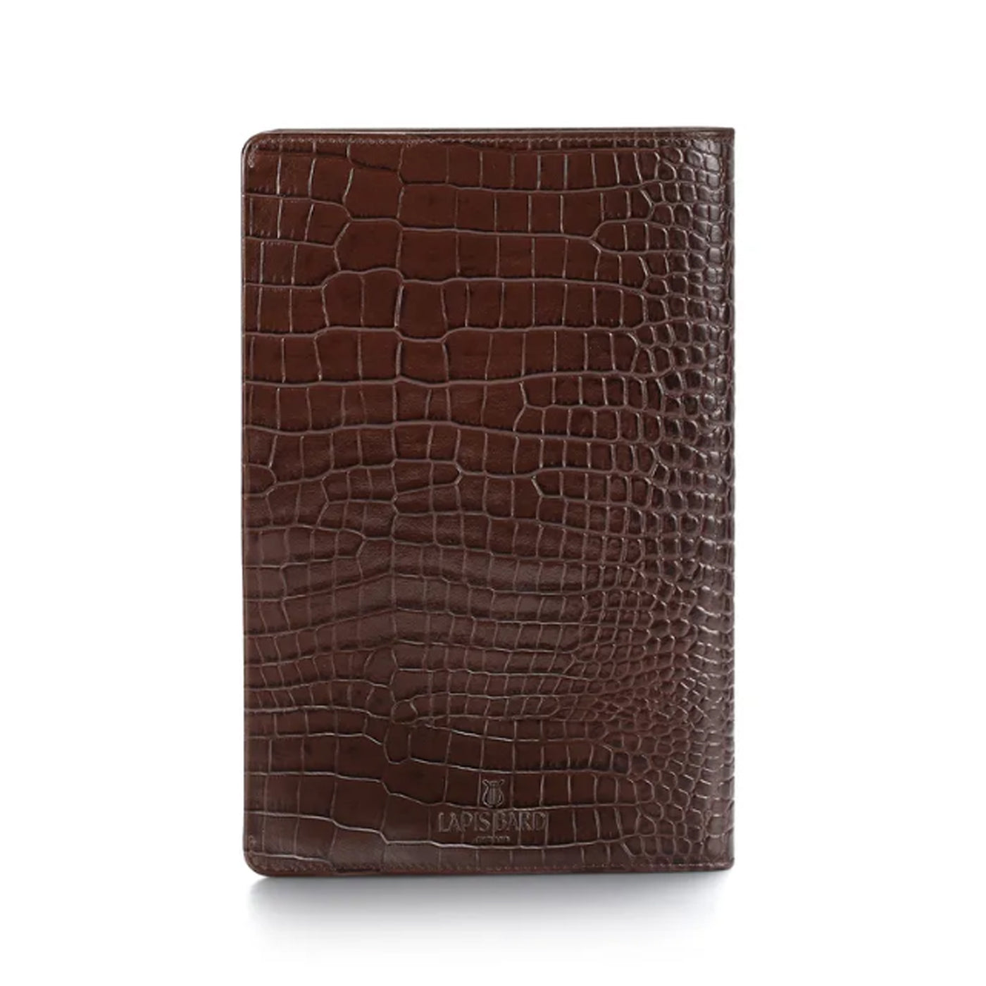 Lapis Bard Mandeville Notebook Jacket - Dark Brown