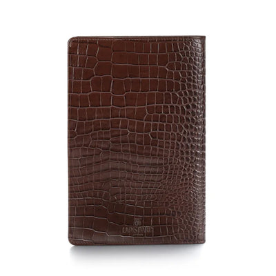Lapis Bard Mandeville Notebook Jacket - Dark Brown