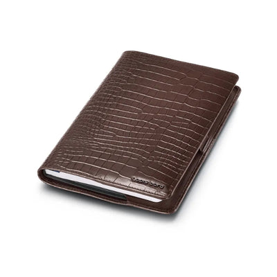 Lapis Bard Mandeville Notebook Jacket - Dark Brown