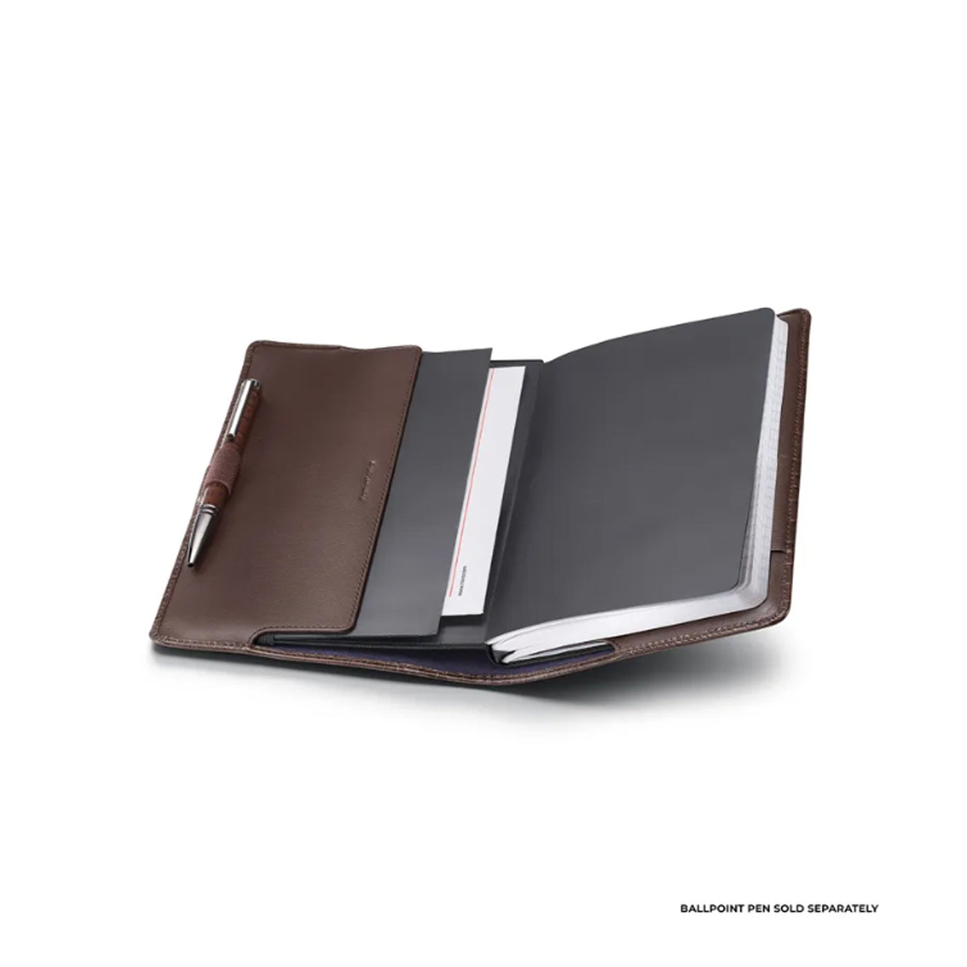 Lapis Bard Mandeville Notebook Jacket - Dark Brown