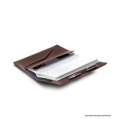 Lapis Bard Mandeville Notebook Jacket - Dark Brown