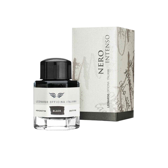 Leonardo Nero Intenso Ink Bottle, Black - 40ml