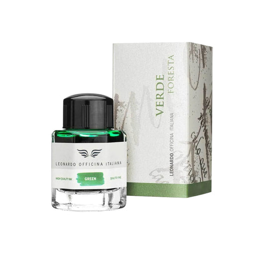 Leonardo Verde Foresta Ink Bottle, Green - 40ml