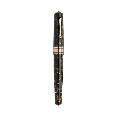 Leonardo Cinquantesimo 50th Anniversary Federico Fountain Pen - Black Amber RGT (Limited Edition) 5