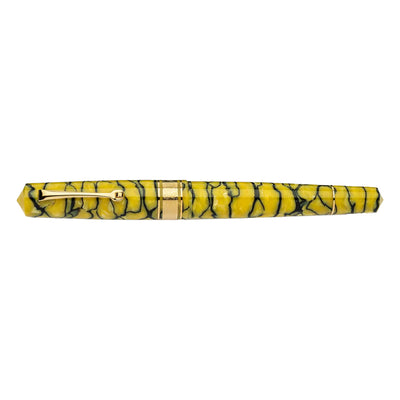 Leonardo Cinquantesimo 50th Anniversary Rediscover Fountain Pen - Black Yellow GT (Limited Edition) 4