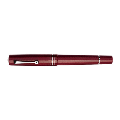 Leonardo Dodici Guilloche No. 6 Fountain Pen - Burgundy CT 8