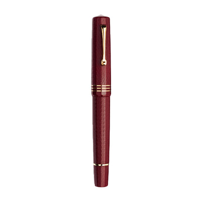 Leonardo Dodici Guilloche No. 6 Fountain Pen - Burgundy GT 4