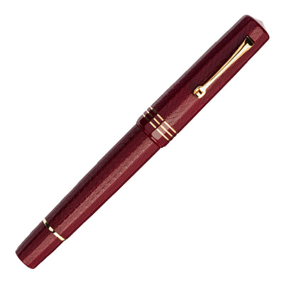 Leonardo Dodici Guilloche No. 6 Fountain Pen - Burgundy GT 5