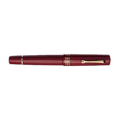 Leonardo Dodici Guilloche No. 6 Fountain Pen - Burgundy GT 7