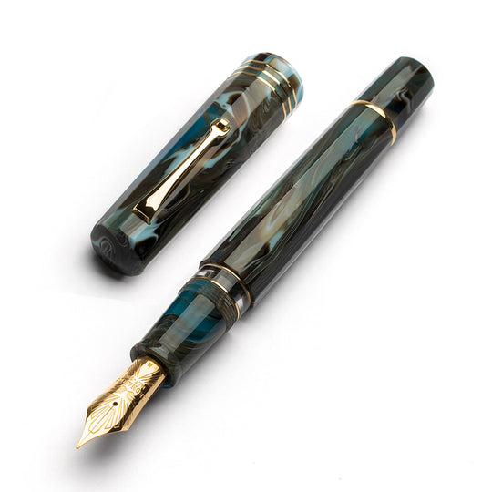 Leonardo Dodici No.8 Fountain Pen - Magmatica GT