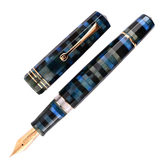 Leonardo Dodici No.8 Fountain Pen - Mosaico GT