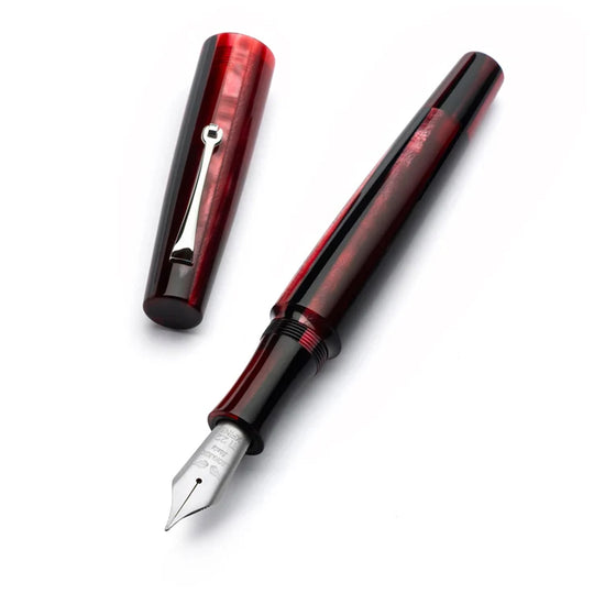 Leonardo Essenza No.8 Titanium Nib Fountain Pen - Prugna CT