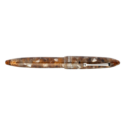 Leonardo Furore Acque Ambrata Fountain Pen - Amber CT