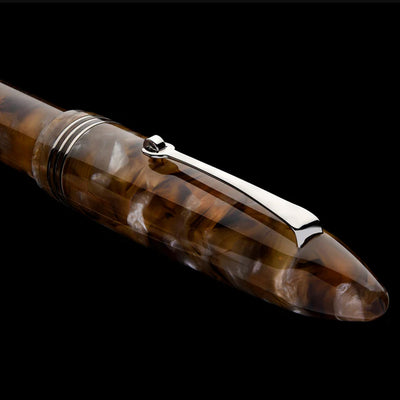 Leonardo Furore Acque Ambrata Fountain Pen - Amber CT