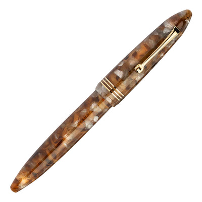 Leonardo Furore Acque Ambrata Fountain Pen - Amber GT
