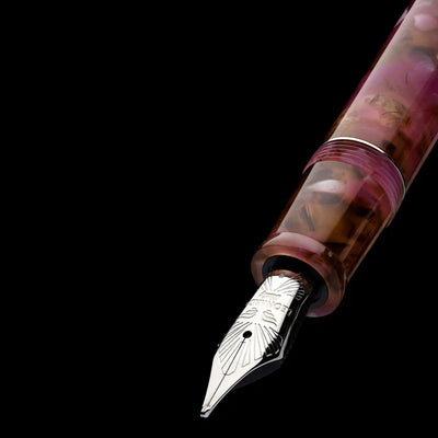 Leonardo Furore Lampone Selvatico Fountain Pen - Raspberry CT