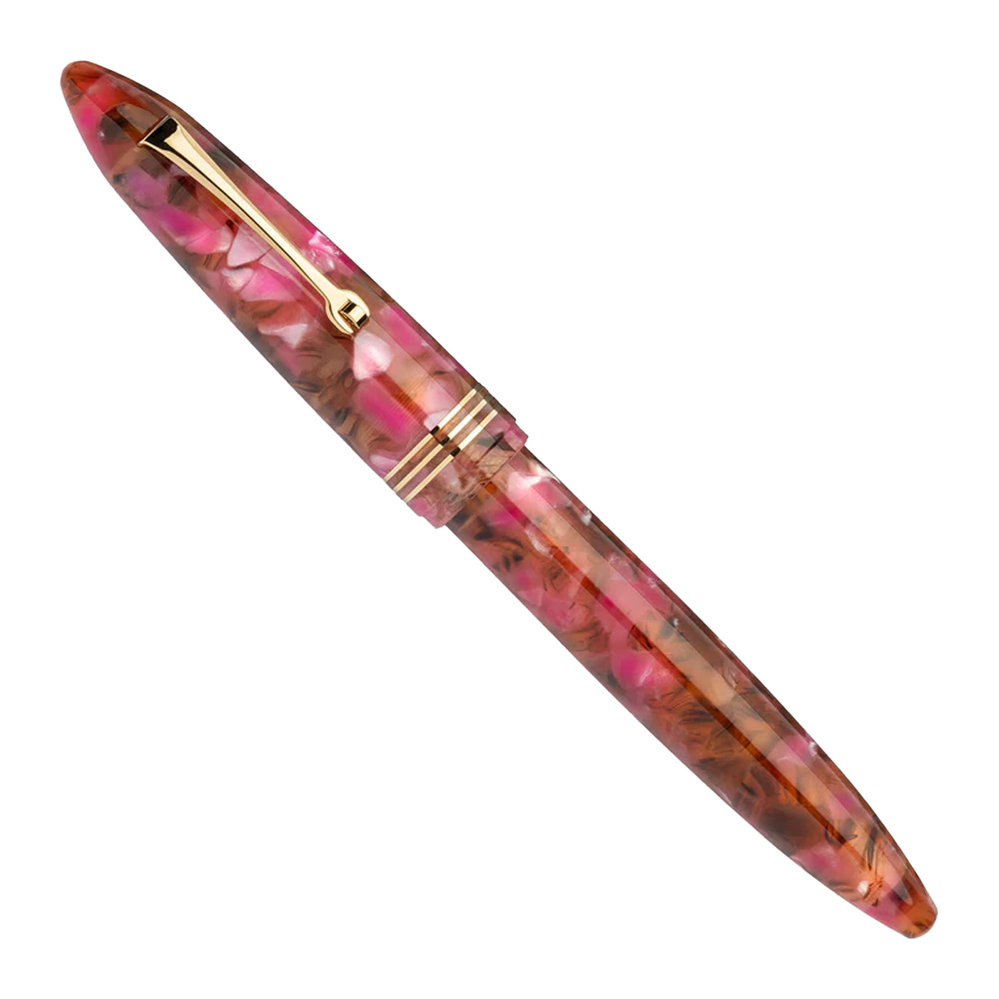 Leonardo Furore Lampone Selvatico Fountain Pen - Raspberry GT