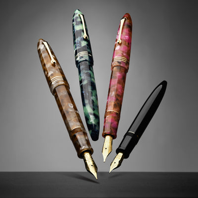 Leonardo Furore Lampone Selvatico Fountain Pen - Raspberry GT