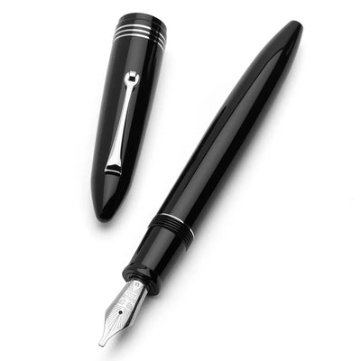 Leonardo Furore Notte Fountain Pen - Black CT