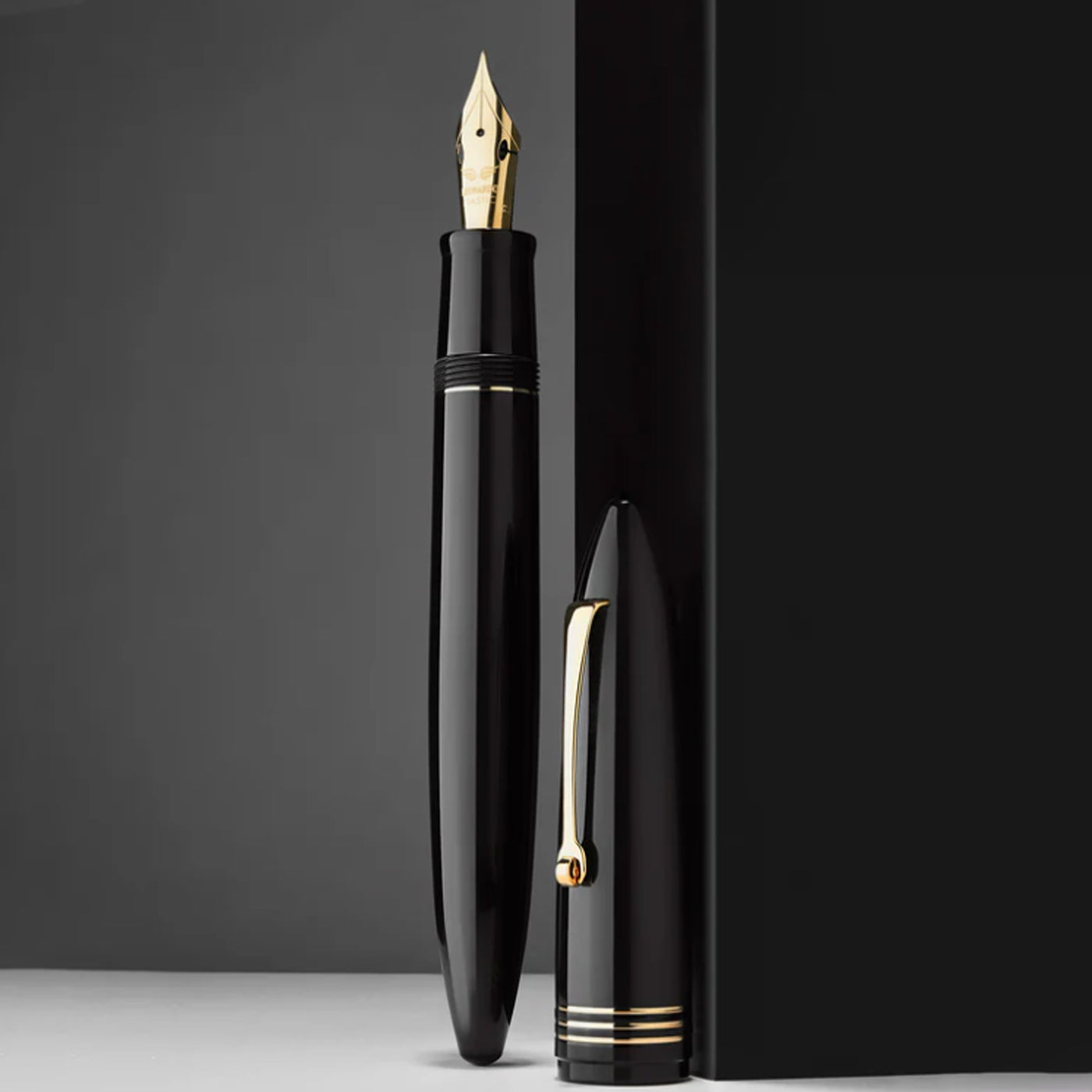 Leonardo Furore Notte Fountain Pen - Black GT