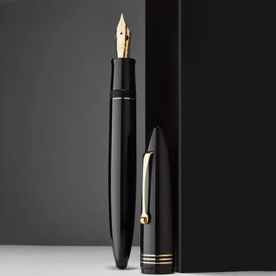Leonardo Furore Notte Fountain Pen - Black GT