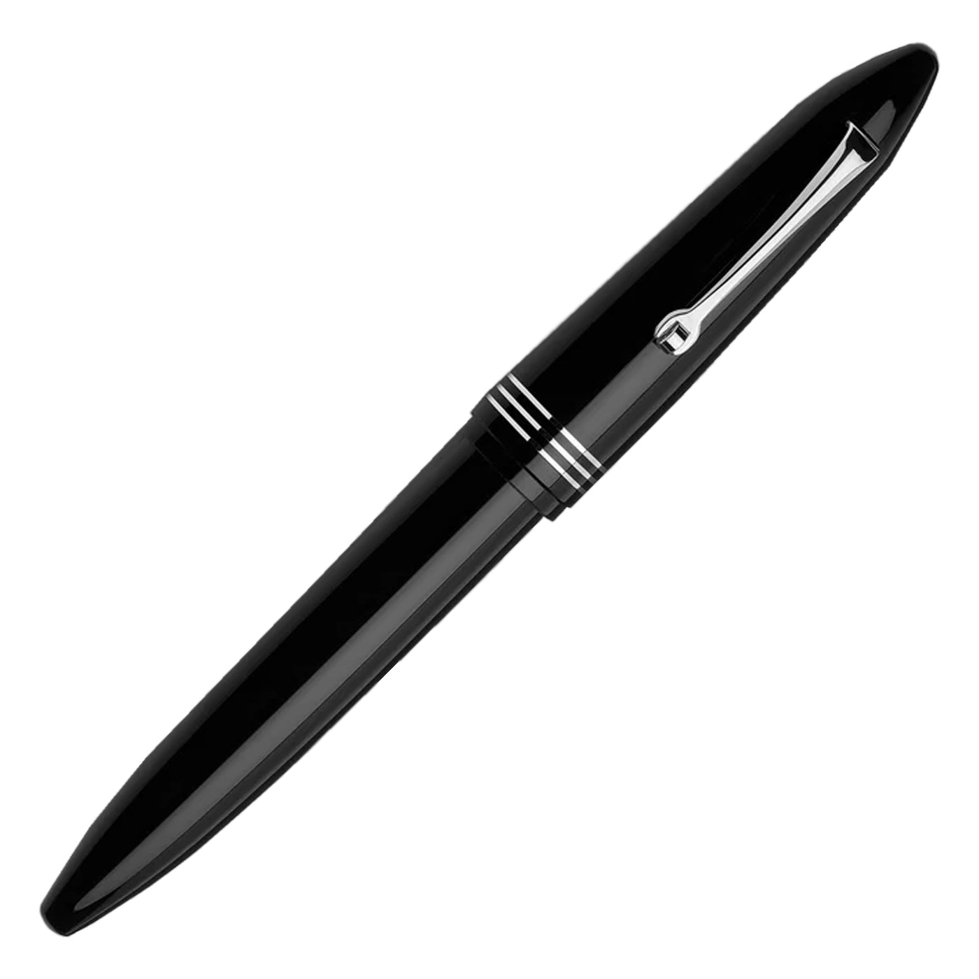 Leonardo Furore Notte Roller Ball Pen - Black CT
