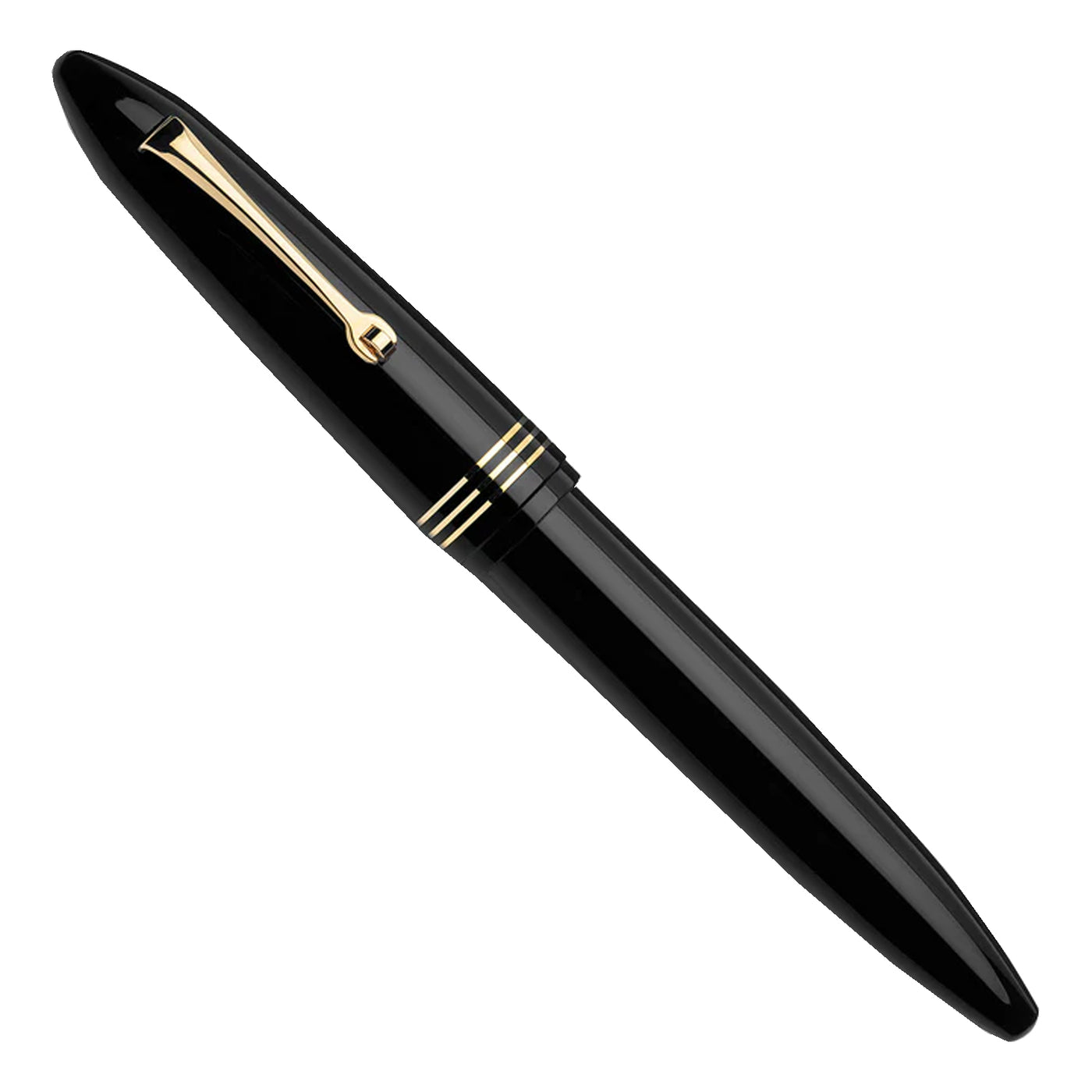 Leonardo Furore Notte Roller Ball Pen - Black GT
