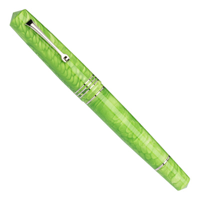 Leonardo MZ Grande 2.0 Dragon Skin No.8 Steel Nib Fountain Pen - Green CT
