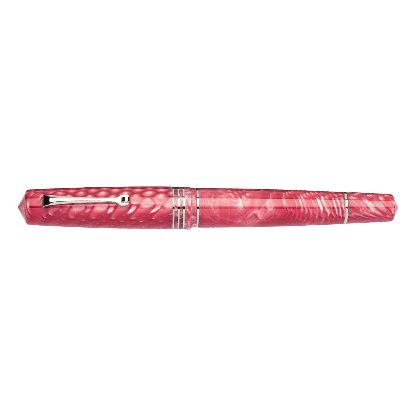 Leonardo MZ Grande 2.0 Dragon Skin No.8 Steel Nib Fountain Pen - Pink CT
