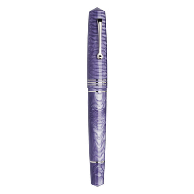 Leonardo MZ Grande 2.0 Dragon Skin No.8 Steel Nib Fountain Pen - Purple CT