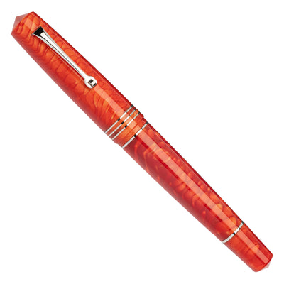 Leonardo MZ Grande 2.0 Dragon Skin No.8 Steel Nib Fountain Pen - Red CT